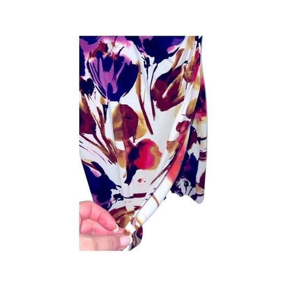 𝅺ralph Lauren Faux Wrap Dress in Size 12 P - Picture 7 of 8